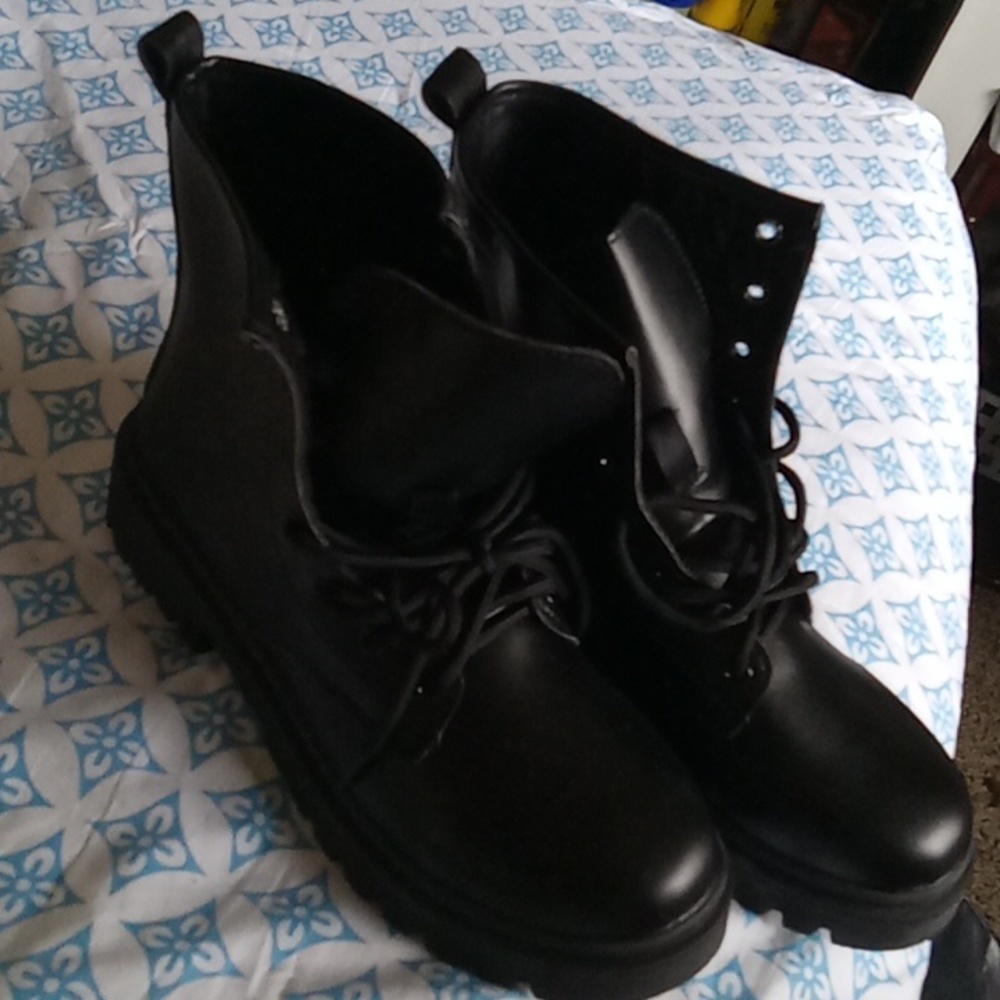 Ankle Combat Boots